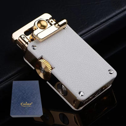 CHIEF® Luxe Mechanische Aansteker – Het ultieme herenaccessoire & relatiegeschenk!
